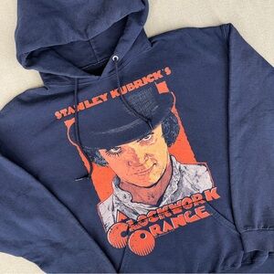 A Clockwork Orange Mens XL Pullover Hoodie Stanley Kubrick Movie Sweatshirt Alex